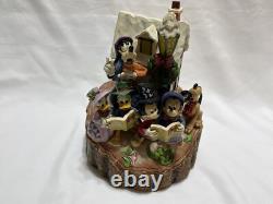 Figurine éclairée de traditions de Noël Jim Shore Disney Harmonie des Fêtes