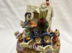 Figurine éclairée de traditions de Noël Jim Shore Disney Harmonie des Fêtes