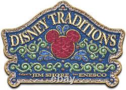 Figurine empilée de Jim Shore Disney Traditions par Enesco - Goofy, Donald et Mickey