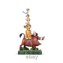 Figurine empilée de personnages du Roi Lion par Enesco Disney Traditions de Jim Shore