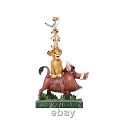 Figurine empilée de personnages du Roi Lion par Enesco Disney Traditions de Jim Shore