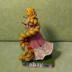 Figurine en bois Jim Shore Raiponce Enesco Princesse Disney Tradition 6002820