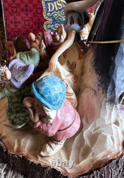 Figurine en bois sculpté de Blanche-Neige de la collection Enesco Disney Traditions par Jim Shore