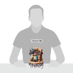 Figurine en résine 'Personnages d'Aladdin' sculptée de tout cœur par Jim Shore, Traditions Disney, 7 pouces