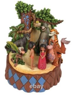 Figurine en résine sculptée par cœur de la tradition Disney Le Livre de la Jungle #6010085