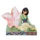 Figurine En Verre De Cerisier En Fleurs Mulan Jim Shore Disney Traditions De 6,5 Pouces
