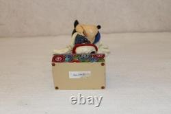 Figurine rare Minnie Mouse guide touristique Disney Jim Shore Traditions