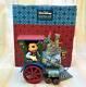 Figurine Rare De Mickey Mouse à Bord Du Train Jim Shore Enesco Disney Traditions