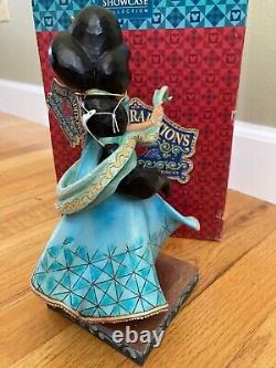 Figurine rare de la princesse Jasmine de la tradition Disney, étincelante, scintillante, splendide