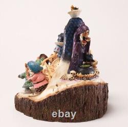 Figurine sculptée en bois Blanche-Neige de Enesco Disney Traditions 4023573 Nouvelle dans sa boîte