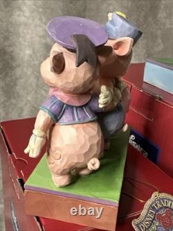Figurines Jim Shore Disney Traditions 3 Petits Cochons 6005974 & Grand Méchant Loup