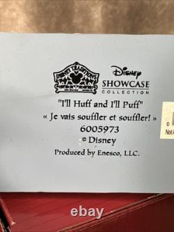Figurines Jim Shore Disney Traditions 3 Petits Cochons 6005974 & Grand Méchant Loup