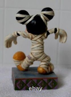 Hapy Haping Mickey Mouse Nouveau Jim Shore Disney Mummy Figurine 4023553 Rare