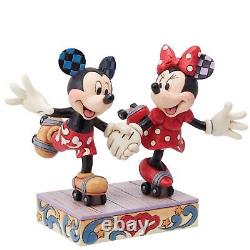 Hettecy Enesco Traditions Disney par Jim Shore Mickey et Minnie Mouse