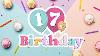 Hunkydory S 17e Anniversaire Années Adolescentes Découpage Toppers