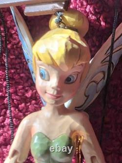 JIM SHORE Clochette MARIONETTE Figurine RETIRÉE #4031310 Disney Tradition RARE