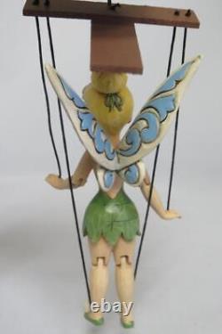 JIM SHORE Fée Clochette MARIONETTE Figurine RETIRÉE #4031310 Disney Tradition RARE