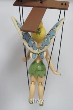 JIM SHORE Fée Clochette MARIONETTE Figurine RETIRÉE #4031310 Disney Tradition RARE