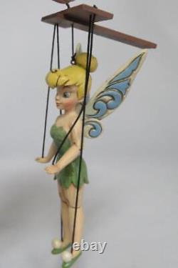 JIM SHORE Fée Clochette MARIONETTE Figurine RETIRÉE #4031310 Disney Tradition RARE