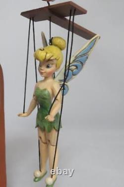 JIM SHORE Fée Clochette MARIONETTE Figurine RETIRÉE #4031310 Disney Tradition RARE
