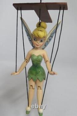 JIM SHORE Fée Clochette MARIONETTE Figurine RETIRÉE #4031310 Disney Tradition RARE