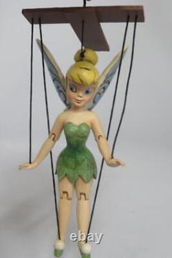 JIM SHORE Fée Clochette MARIONETTE Figurine RETIRÉE #4031310 Disney Tradition RARE