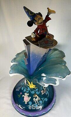 Jim Shore 6007053 Sorcier Mickey Chef-d'œuvre 2020 Traditions Disney Signé