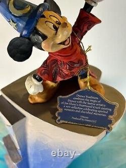 Jim Shore 6007053 Sorcier Mickey Chef-d'œuvre 2020 Traditions Disney Signé