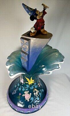 Jim Shore 6007053 Sorcier Mickey Chef-d'œuvre 2020 Traditions Disney Signé