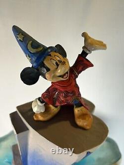 Jim Shore 6007053 Sorcier Mickey Chef-d'œuvre 2020 Traditions Disney Signé