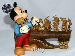 Jim Shore Célèbre 10 Ans De Traditions Disney Mickey, 7 Nains, 4046045