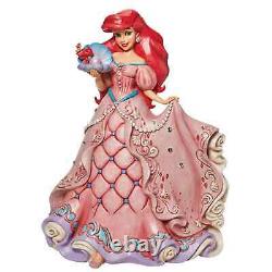 Jim Shore Disney ARIEL FIGURINE DE LUXE - UNE PERLE PRÉCIEUSE PETITE SIRÈNE 6010100