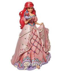 Jim Shore Disney ARIEL FIGURINE DE LUXE - UNE PERLE PRÉCIEUSE PETITE SIRÈNE 6010100