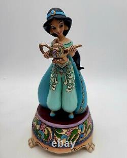 Jim Shore Disney Figurine Jasmine Avec Base De Collection Sonata En Boîte