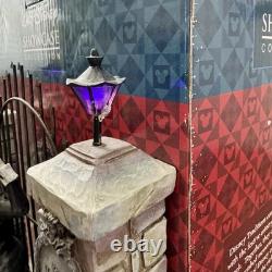 Jim Shore Disney La Mansion Hantée Attention aux Fantômes Auto-stoppeurs Lumières Fonctionnantes