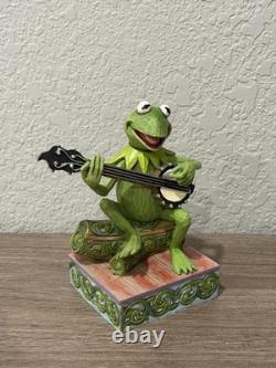 Jim Shore Disney Les Muppets Kermit Trouvez votre connexion arc-en-ciel 4020800 avec boîte