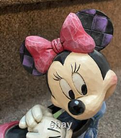 Jim Shore Disney Mickey et Minnie serre-livres Showcase Traditions Enesco