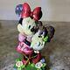 Jim Shore Disney Minnie Mouse & Fifi Puppy Dog Figurine Figurine Amis Pour Toujours Rare