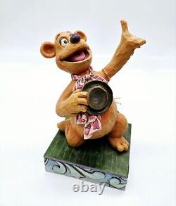 Jim Shore Disney Muppets Fozzie Bear 6 Figurine Wakka Wakka en boîte avec étiquettes