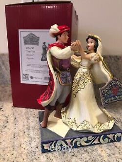 Jim Shore Disney Princess The First Dance Snow White Prince Mariage 4056747