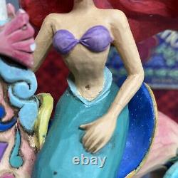 Jim Shore Disney Princesse De Mer Ariel Little Mermaid Carrousel Horse 4011742