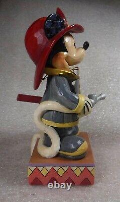 Jim Shore Disney Showcase Enesco Mickey À La Rescousse #4049632 Nib