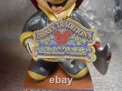 Jim Shore Disney Showcase Enesco Mickey À La Rescousse #4049632 Nib