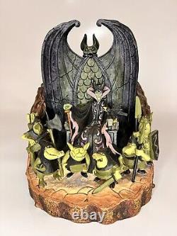 Jim Shore Disney Showcase La Belle au bois dormant FORCES DU MAL Maléfique #4048652