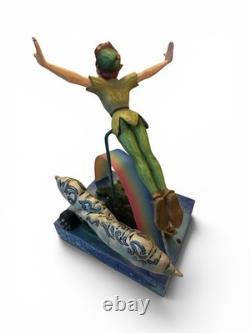 Jim Shore Disney Tradition Peter Pan s’envole vers les étoiles avec boîte, état excellent d’occasion
