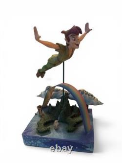 Jim Shore Disney Tradition Peter Pan s’envole vers les étoiles avec boîte, état excellent d’occasion