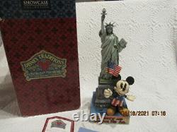 Jim Shore Disney Traditions 2007 Liberty & Justice For All Mickey Figurine Mib