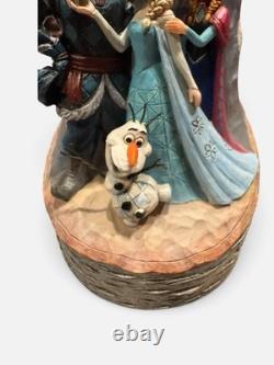 Jim Shore Disney Traditions À faire fondre Frozen Anna Elsa Olaf 4048651