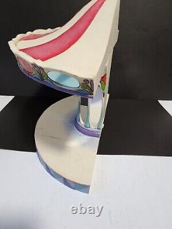 Jim Shore Disney Traditions BASE D'AFFICHAGE DU CARROUSEL DES PRINCESSES Enesco Sans Boîte
