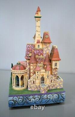 Jim Shore Disney Traditions Beauté Et La Bête Enchanted Kingdom Castle Rare